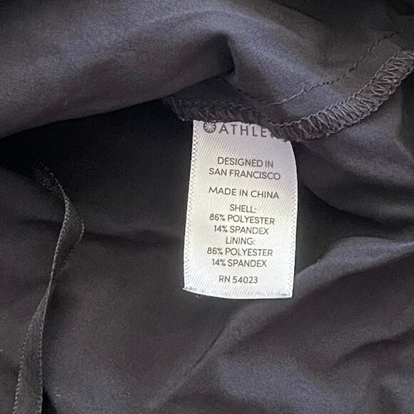 Athleta FWS Laser Cut Peforated Black Tank Top - Size: Medium - Picture 5 of 5